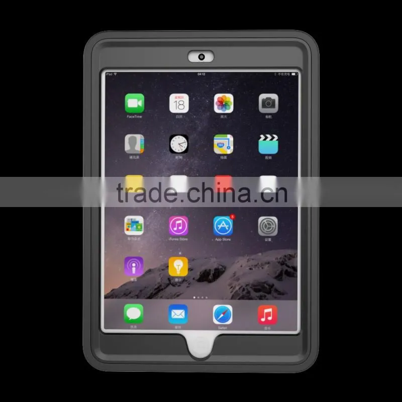 2016 Sleep Wake Function Leather Case For iPad Mini Folding PU Leather Case Full Cover Protective For iPad Mini 1/2/3 TB-0280