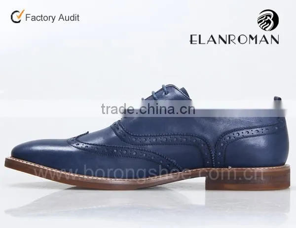 Fashion British style brogue leather shoe for men dress men shoe