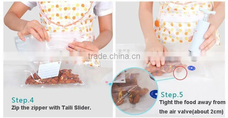 food vacuum bag for keeping food fresh