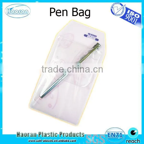 Transparent pvc material doctor working pen bag