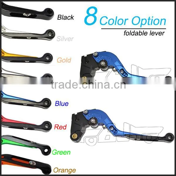 BJ-LS-001 Wholesale Custom aluminum CNC adjustable folding motorcycle clutch brake lever
