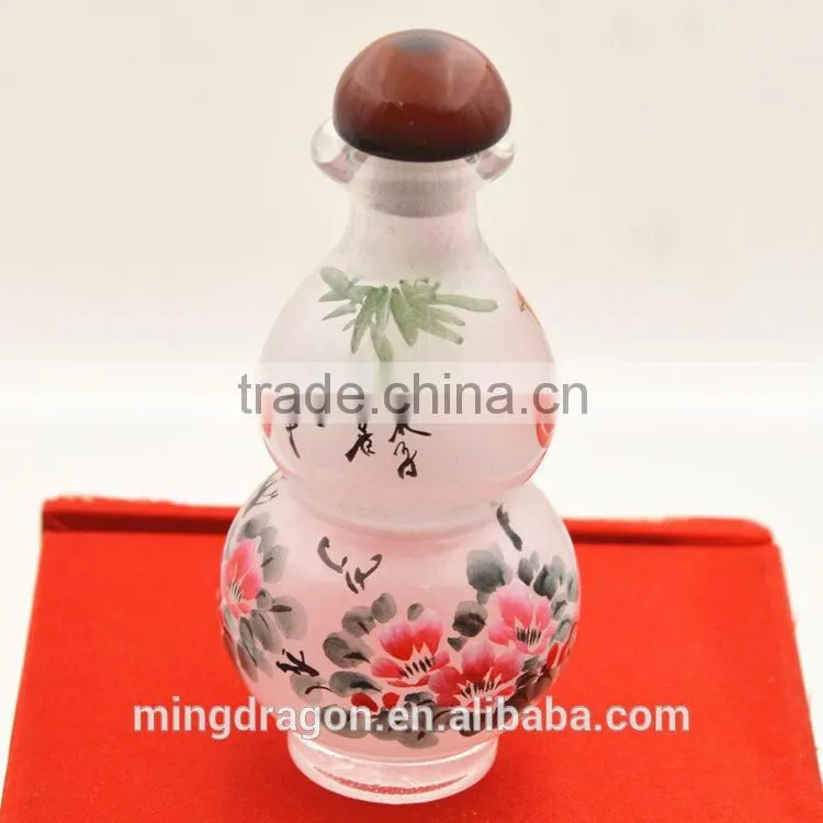 Chinese Antique Custom Handpainted Snuff Bottle