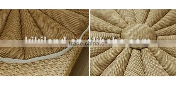 Outdoor washable Light Beige Handmade Chair Cushions Pads