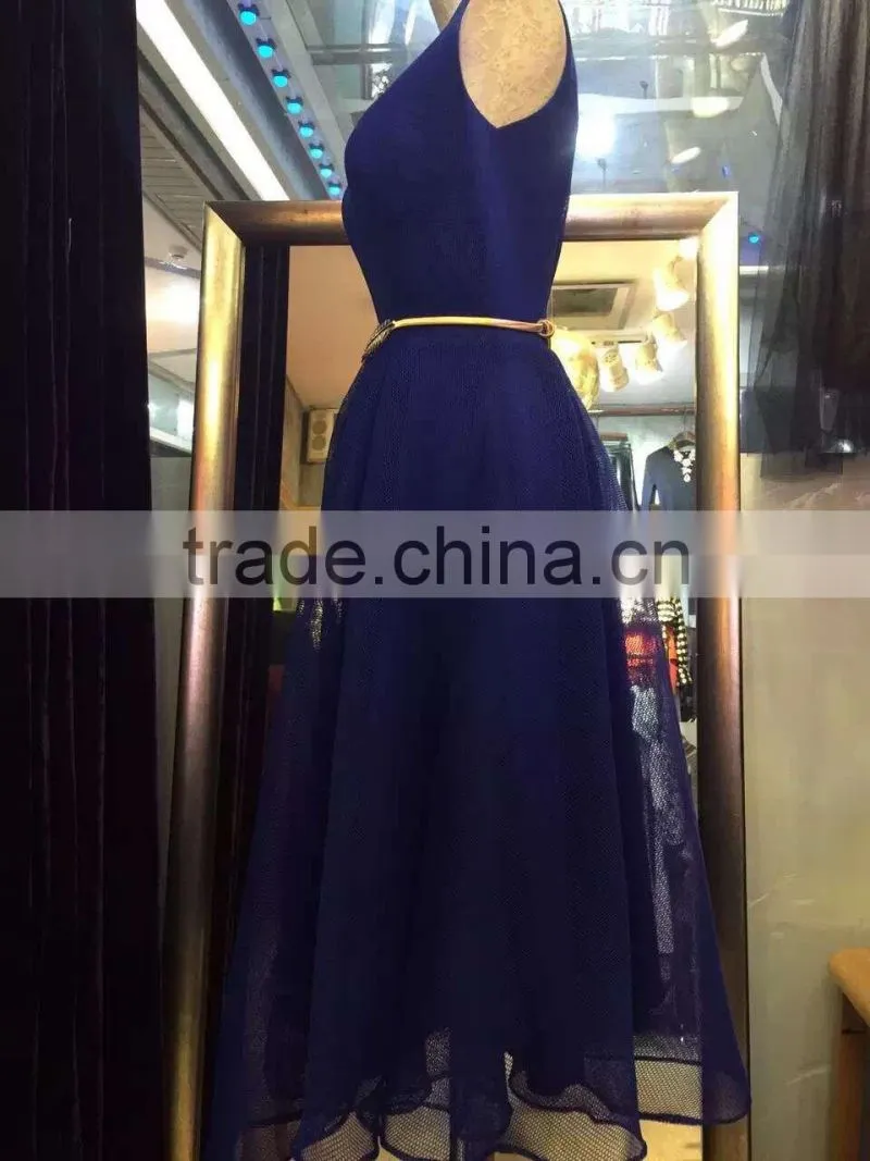 Skirt decorated with golden leaf buckle belt ladies dress fine decorative elastic elastic metal waist chain belt