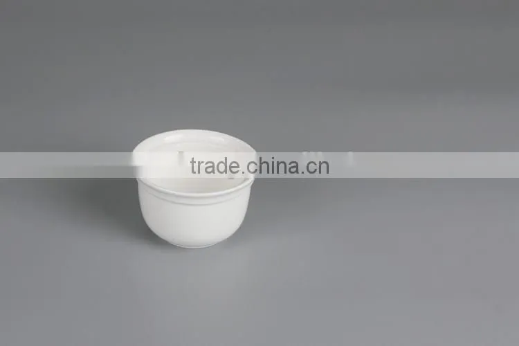 hotel chafing white ceramic soup tureen