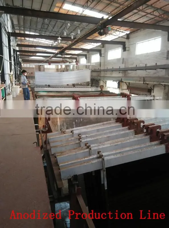 aluminum extrusion profile industrial profile 6063 6061 Anodized