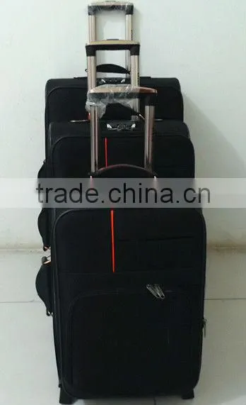 Best design aluminum trolly business luggage bag for travel