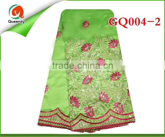 Good Quality African George Fabric Design, 2015 new African George Lace embroidery fabric For Sale GQ003-1