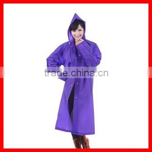 2015 Crazy!!! NEW Style women rain coat