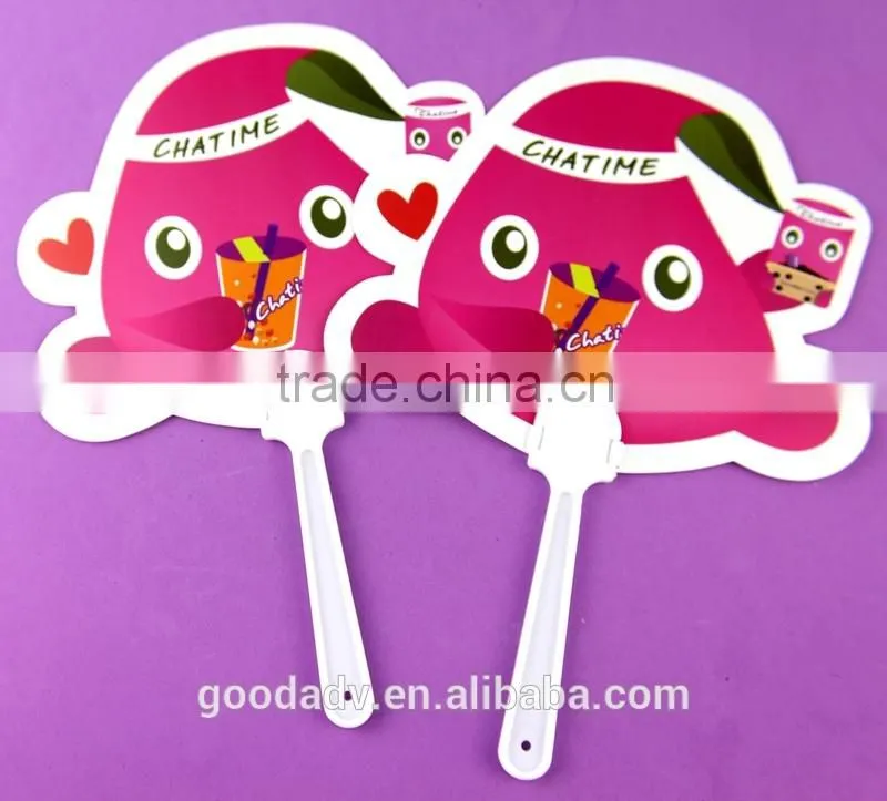 2016 Hot summer customized gifts Advertising pp hand fan