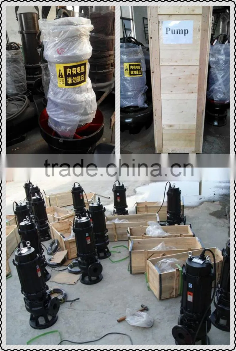 Submerged sewage pump waste water pump