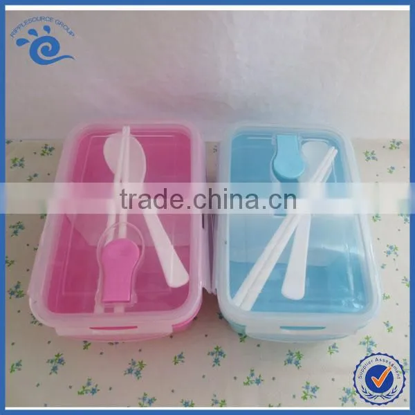 Eco-friendly Airtight Plastic food container 1000ml With Lids