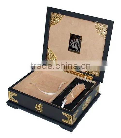 Promotion Professional Wooden Quran and Pen Box