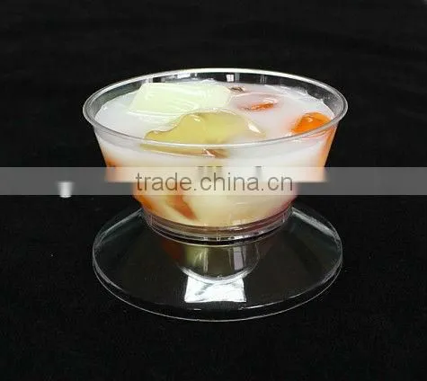 2015 hot sales transparent ice cream cup