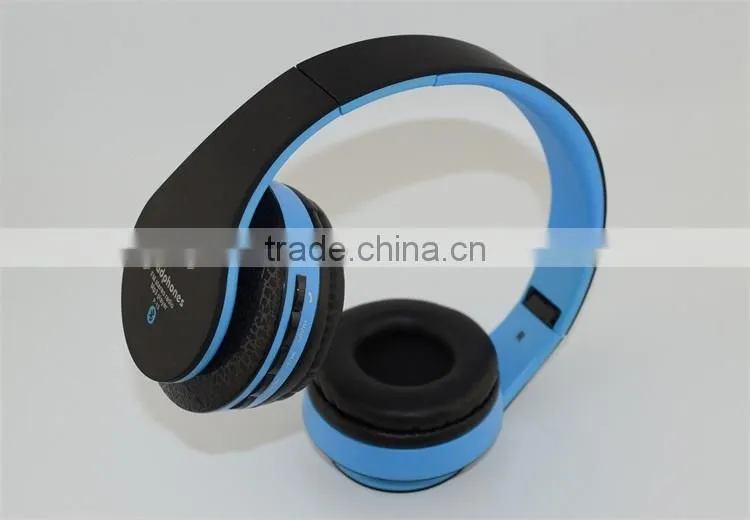 Cheap Handfree Stereo Foldable MP3 FM Bluetooth Headset for Mobile Phone