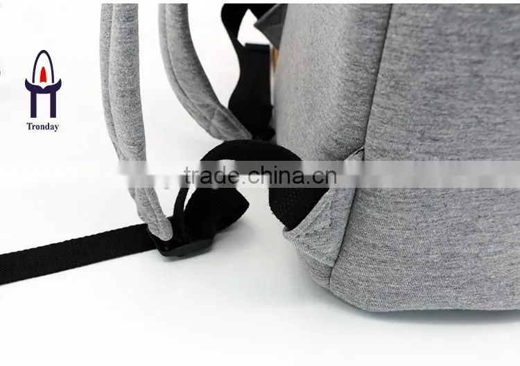 2015 New design neoprene backpack bag, leisure sports backpack
