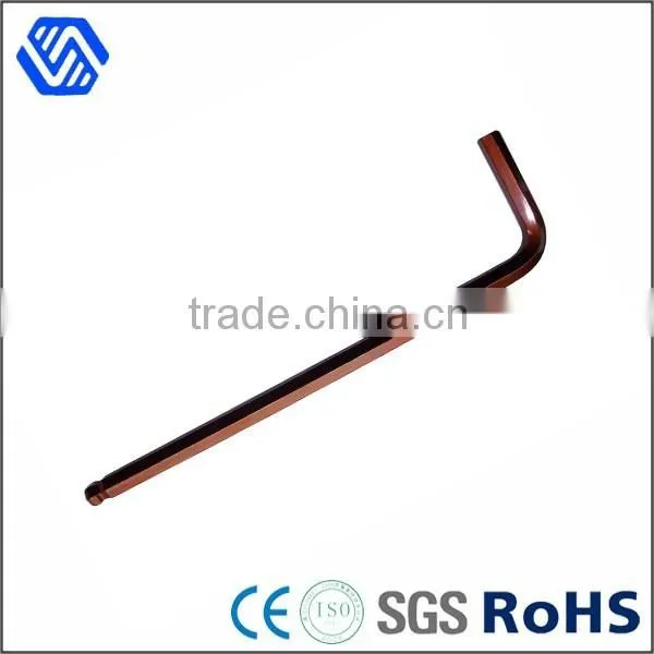 hex key spanner high quality steel allen wrench with a ball head