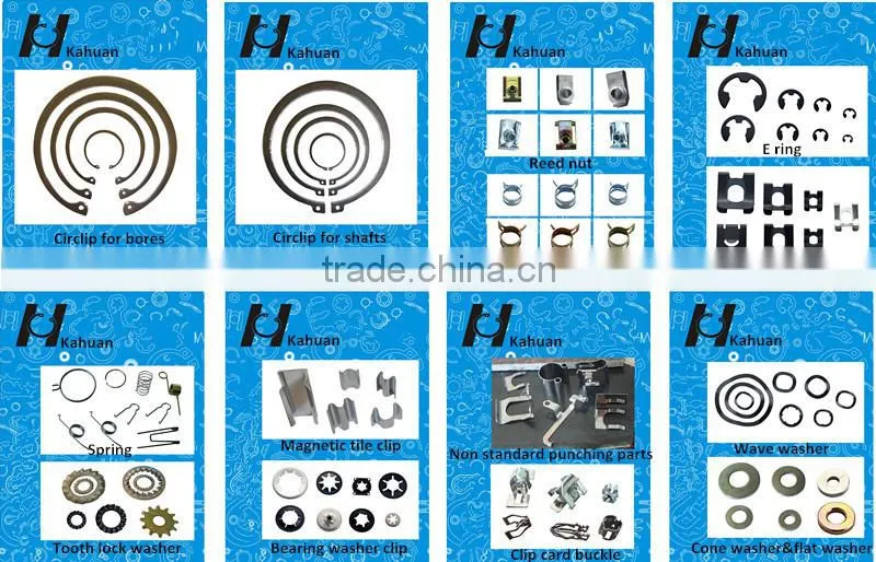 Different kinds of spring clips auto spare parts clips