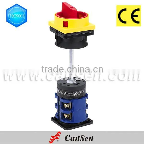 Multi-step Rotary cam switch multi - terminals LW26 20A (CE Certificate)