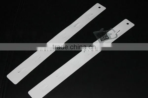 new customized white pp printing clip strip