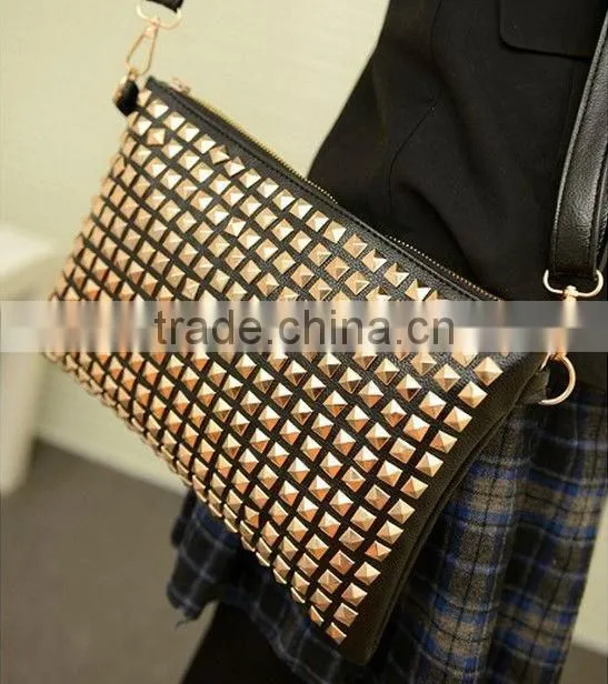 fahion 2013 dark white stone pattern handbags