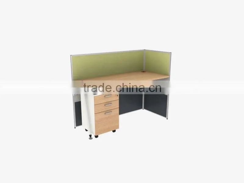 Customized workstation office partition standard size latest office table designs