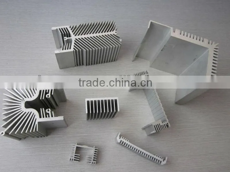 Aluminum profile,100mm aluminum circular heat sink