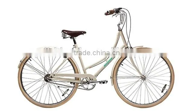 Cr-Mo Chromoly Steel Classic Vintage Dutch Style Bike