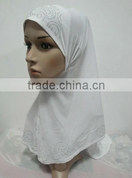 H148 new style muslim hijab,pull on hijab