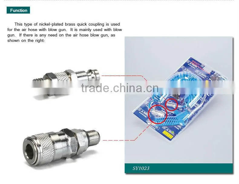 Sanye Iron Or Brass Pipe Fitting for Quick Auto Trader