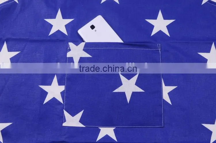 new style heat resistance apron, heat resistance apron, blue apron