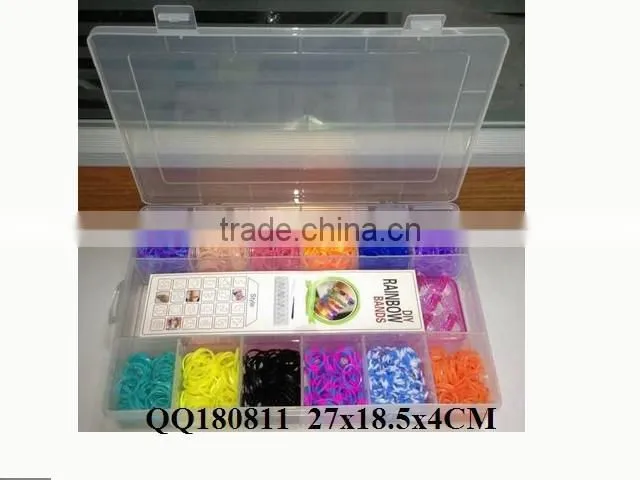 DIY loom bands set fashion loom band set rubber loom bands