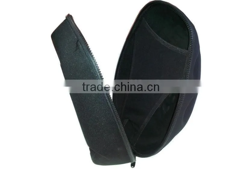 Hard shell helmet case for bicycle