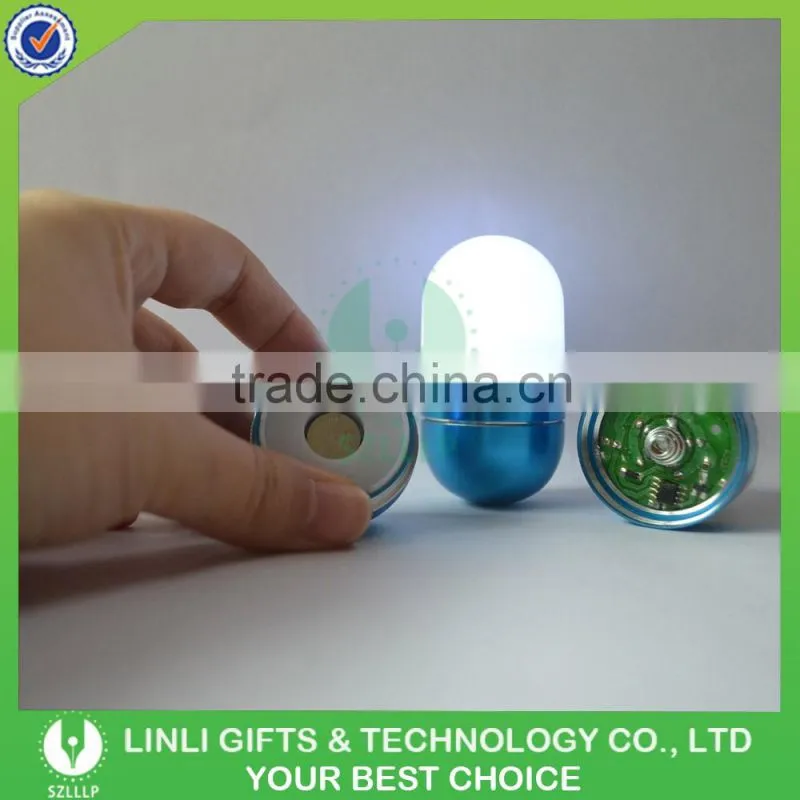 Led Tumbler Capsule Wooble Light