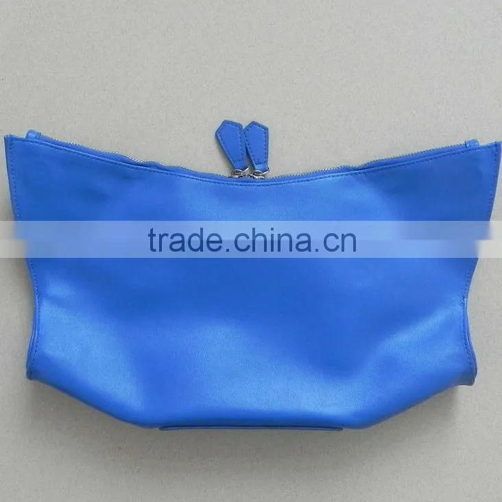 Fashion Girls Designer Polygon PU Leather Clutch Bag