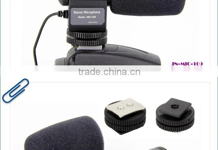 IP Camera Speaker Microphone for NoteBook Car SLR Cameras Outdoor