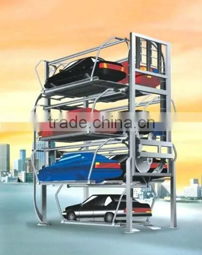 automotive rotary car parking lift