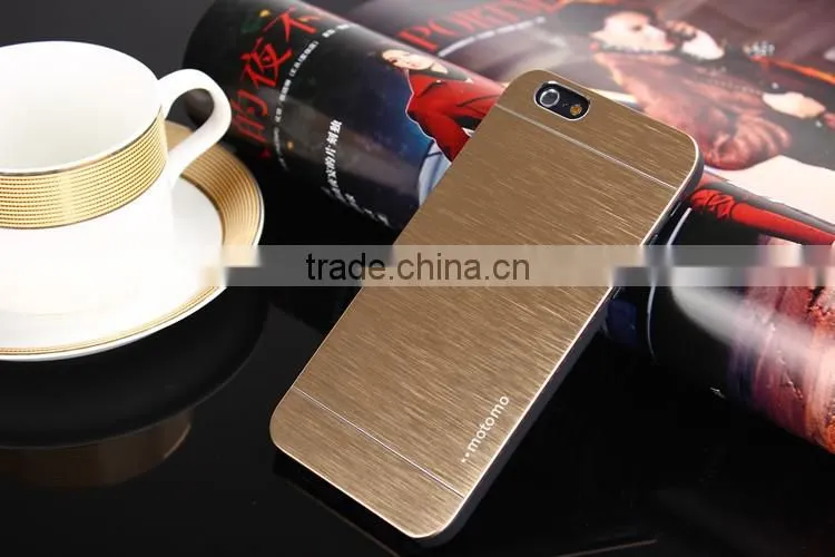 Beautiful Metal Motomo Case For Iphone 6 plus,Mobile Phone Back Case Cover