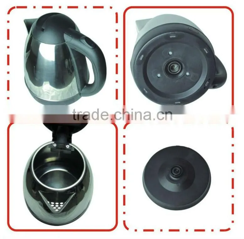 K02 1.2L fast boiling stainless steel electric teapot/kettle