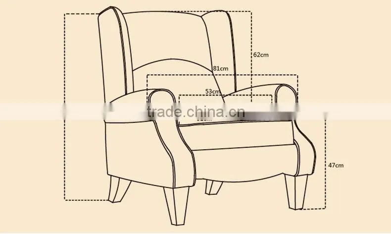 2016 New style comfortable fabric sofa Y030