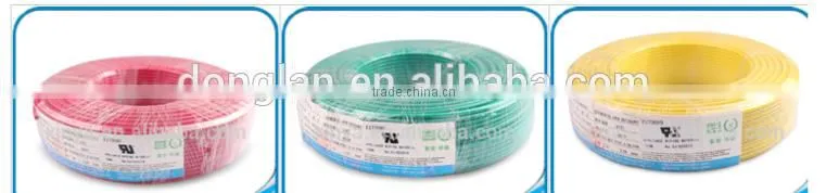Single core flexible cable 0.5mm2 electrical wire 0.75mm2 1mm2 2.5mm2