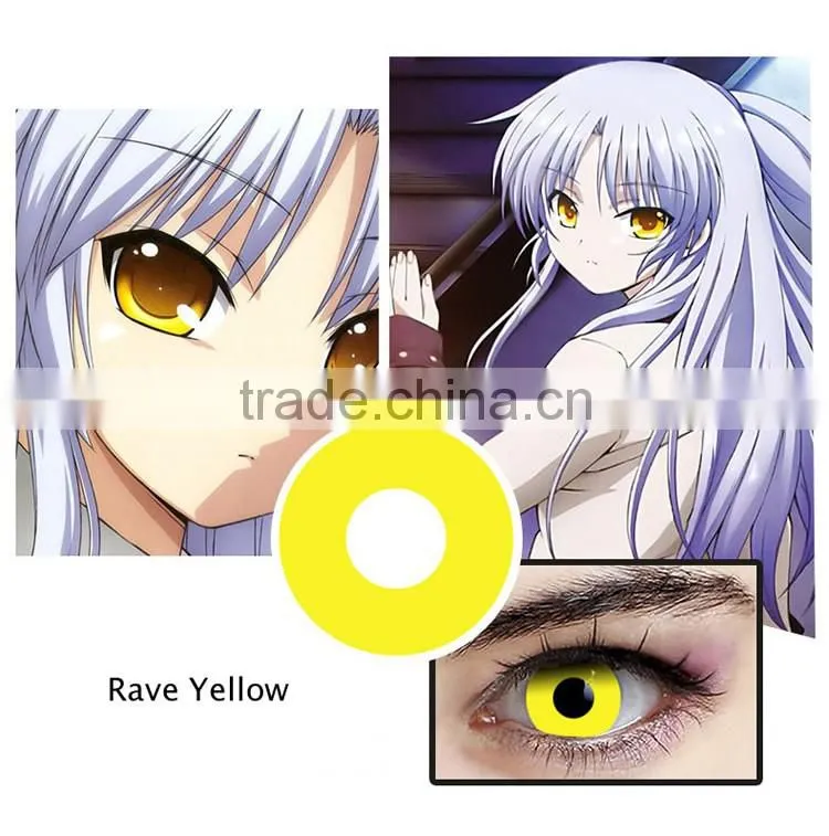 wholesale price various designs available for cheap contact lenses yearly contact lenses crazy color contact lenses
