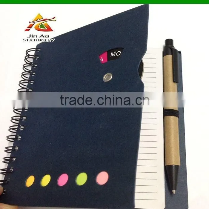 Recycled Cardboard Notebook