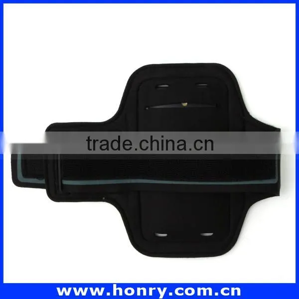 Custom jogging running sports mobile phone arm band led