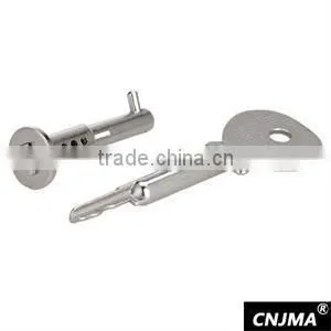 MS108-BK high quality brass sliding glass door lock