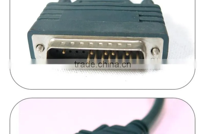 3m length CAB-232MT for Juniper RS232 DTE cable