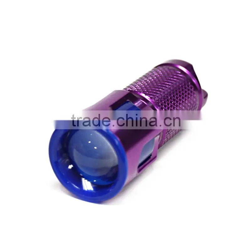 2015 New Design Useful Rotary Switch Mini LED Torch Light