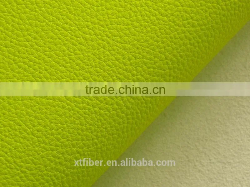 Soft pu microfiber leather for ladies shoes