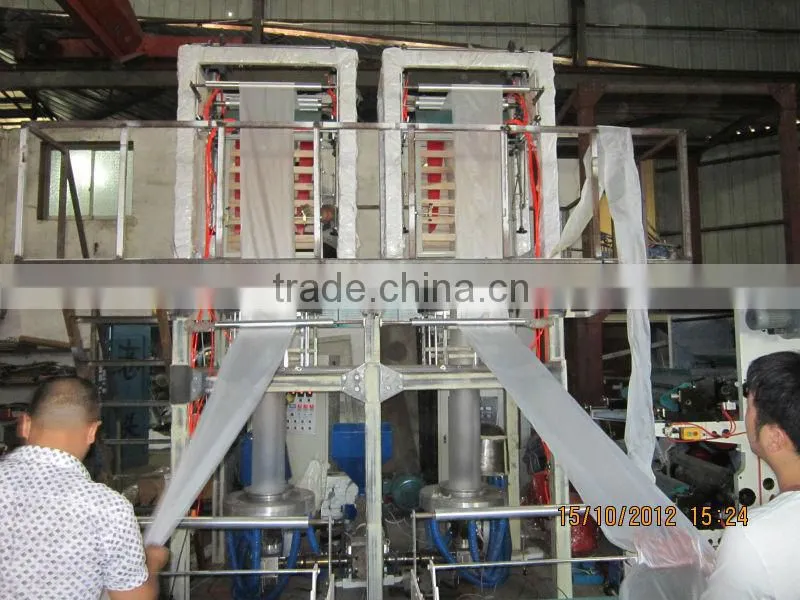 SJ55-FM600 PE double head film blowing machine
