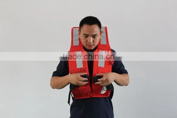 Solas marine life jacket 150N life vest polythene polyfoam suit lifesaving suit